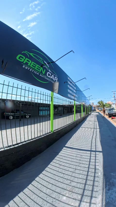 Fachada da Green Car Campinas no Chapadão